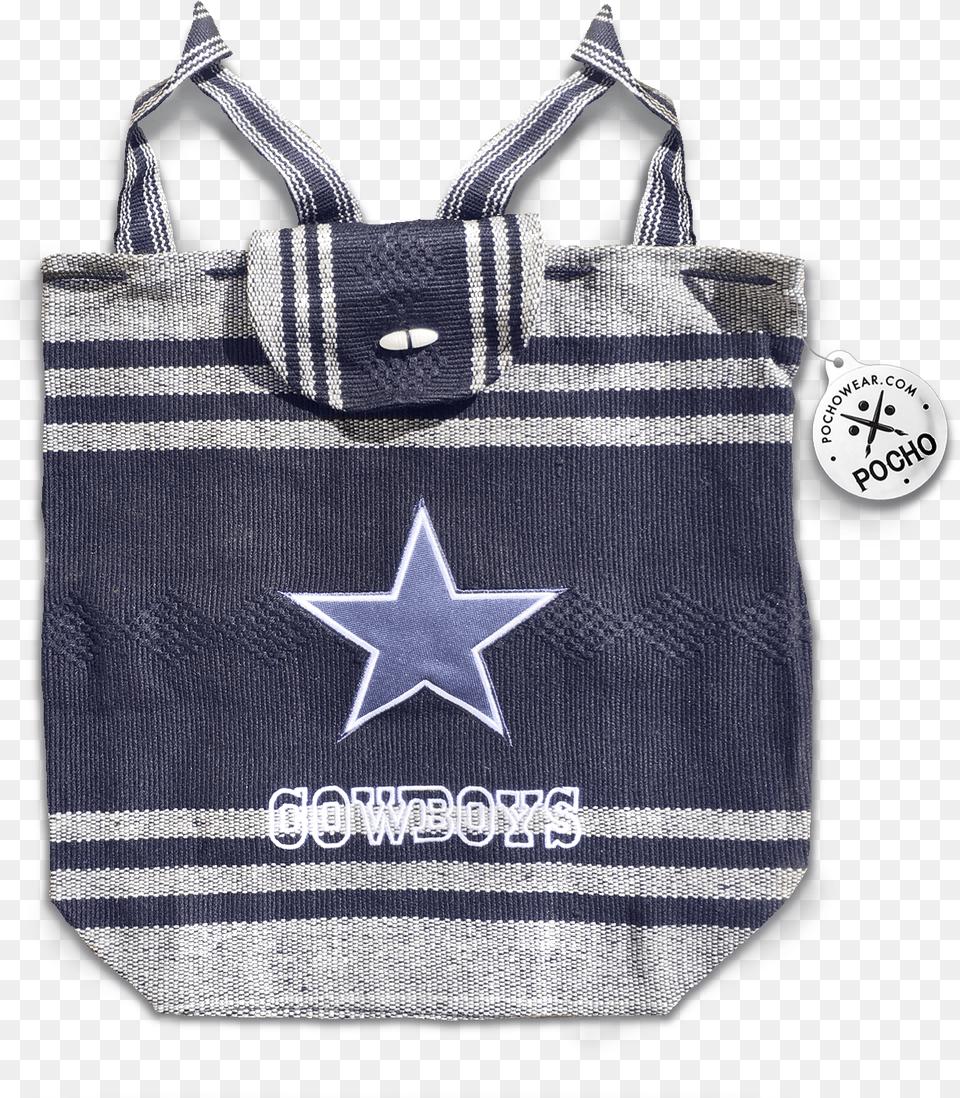 Dallas Cowboys Backpack Reusable Goodie Bag Tote Bag, Accessories, Handbag, Tote Bag Free Png Download