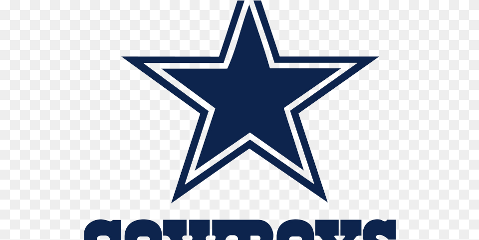 Dallas Cowboys Clip Art Nfl American Football Openclipart Dallas Cowboys Logo Transparent, Star Symbol, Symbol, Cross Png Image