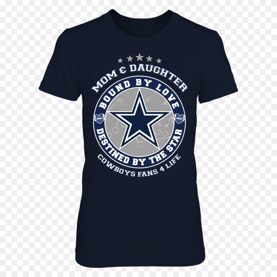 Dallas Cowboys Fanprint, Clothing, T-shirt, Shirt, Symbol Free Transparent Png