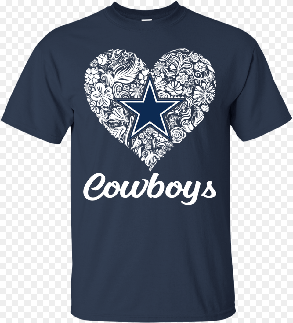 Dallas Cowboys Lace Heart With Logo Shirt Hoodie Tottenham Hotspurs Tshirts, Clothing, T-shirt, Symbol Free Transparent Png