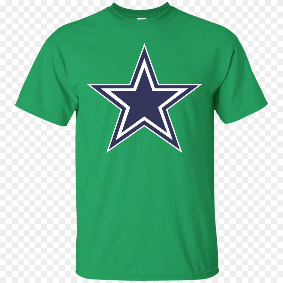 Dallas Cowboys Logo Football Mens T Shirt, Clothing, Star Symbol, Symbol, T-shirt Png Image