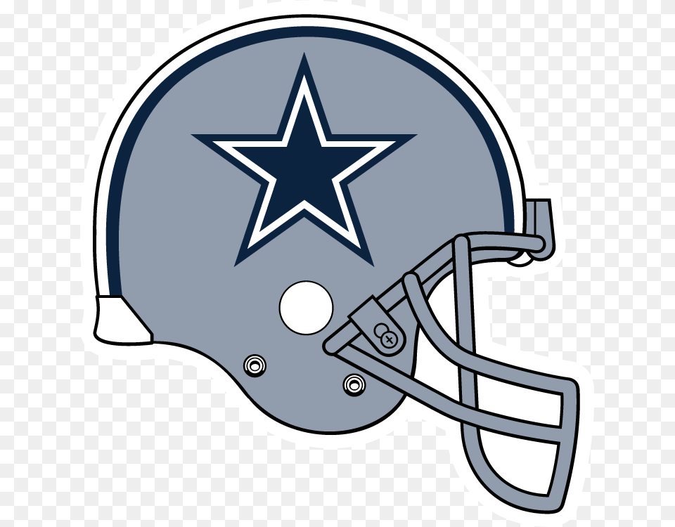 Dallas Cowboys Logo Sco Image, Helmet, American Football, Football, Person Free Png