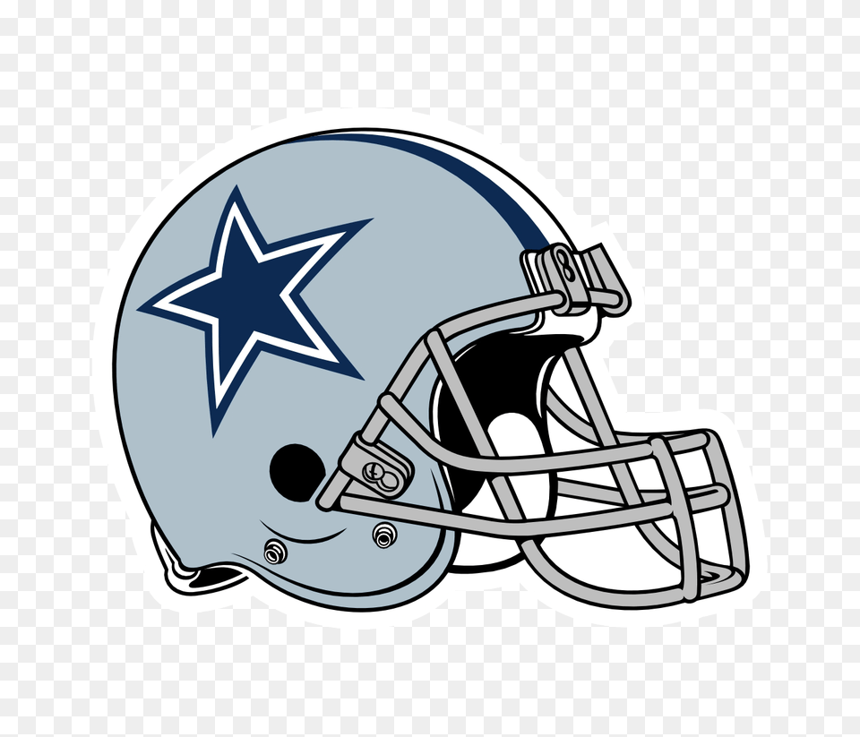 Dallas Cowboys Logo Vector, Helmet, American Football, Sport, Football Free Transparent Png