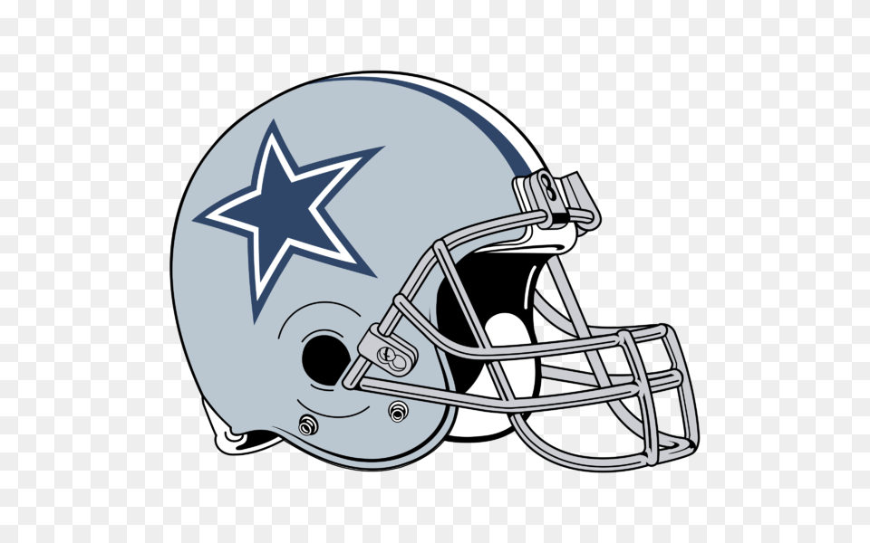 Dallas Cowboys Logo Vector Transparent, American Football, Sport, Football, Football Helmet Png Image