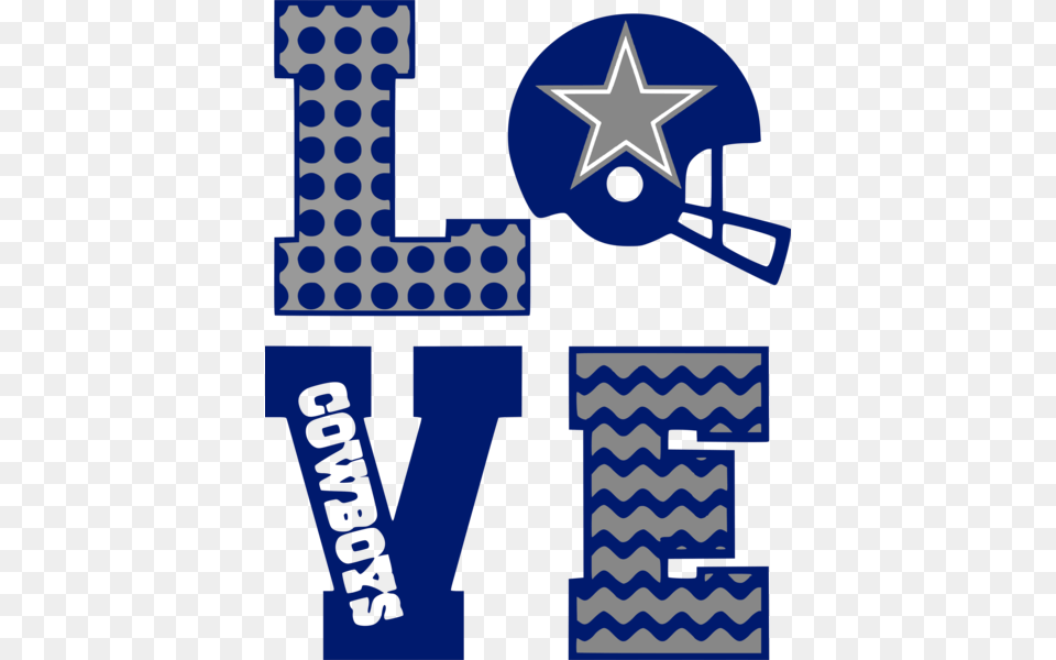 Dallas Cowboys Love Albb Blanks, Symbol Free Transparent Png