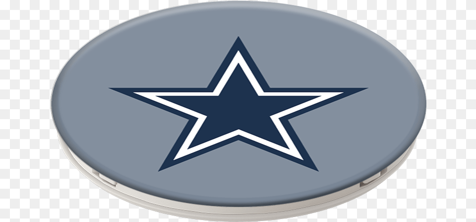 Dallas Cowboys Popsocket, Symbol, Plate, Star Symbol Free Png Download