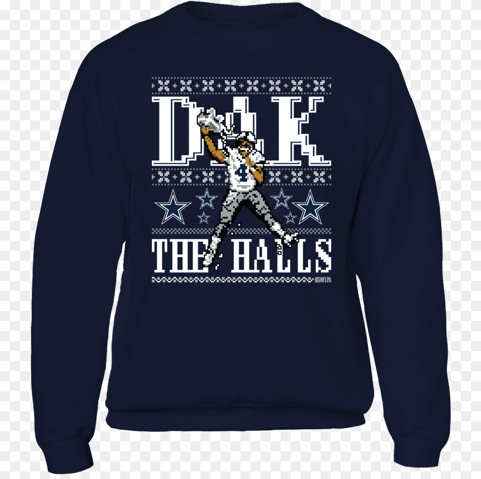 Dallas Cowboys Shirts Funny Christmas Sweater Designs, Clothing, Knitwear, Long Sleeve, Sleeve Png Image