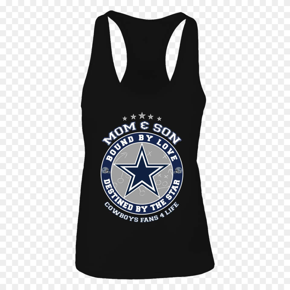 Dallas Cowboys Star Active Tank, Clothing, Tank Top, Logo Free Png Download