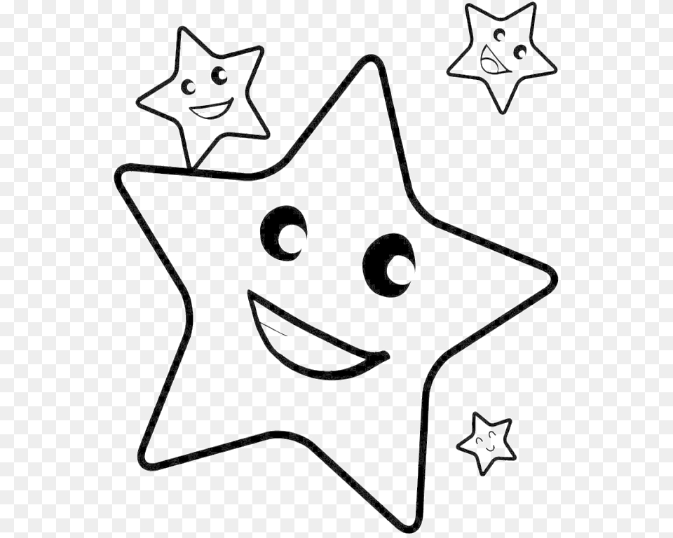 Dallas Cowboys Star Black Line Drawing Of Star, Star Symbol, Symbol, Bow, Weapon Png