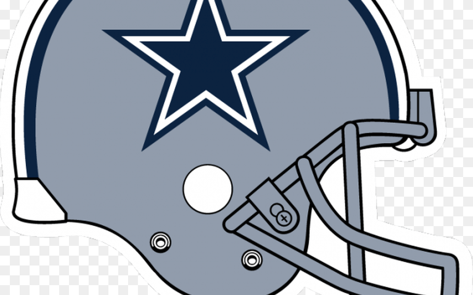 Dallas Cowboys Star Freeuse Library Techflourish Collections, Helmet, American Football, Sport, Playing American Football Free Transparent Png