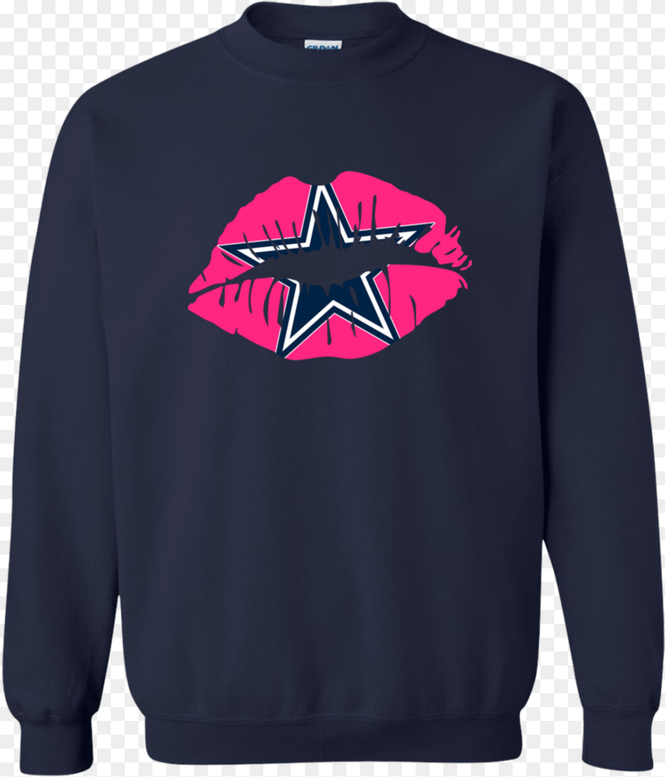 Dallas Cowboys T Shirts Kissing Lip Hoodies Sweatshirts Cincinnati Bearcats T Shirts Kissing Lip Hoodies Sweatshirts, Clothing, Hoodie, Knitwear, Sweater Free Png Download