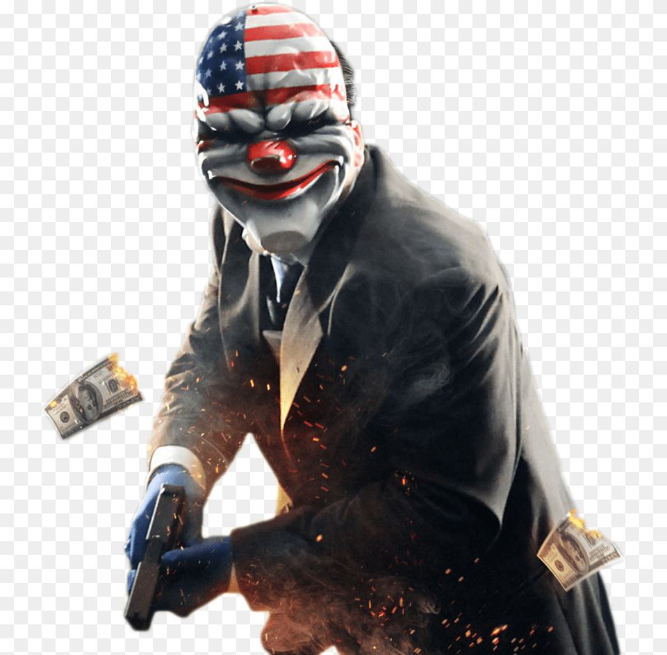 Dallas Dallas Payday 2, Adult, Male, Man, Person Free Transparent Png