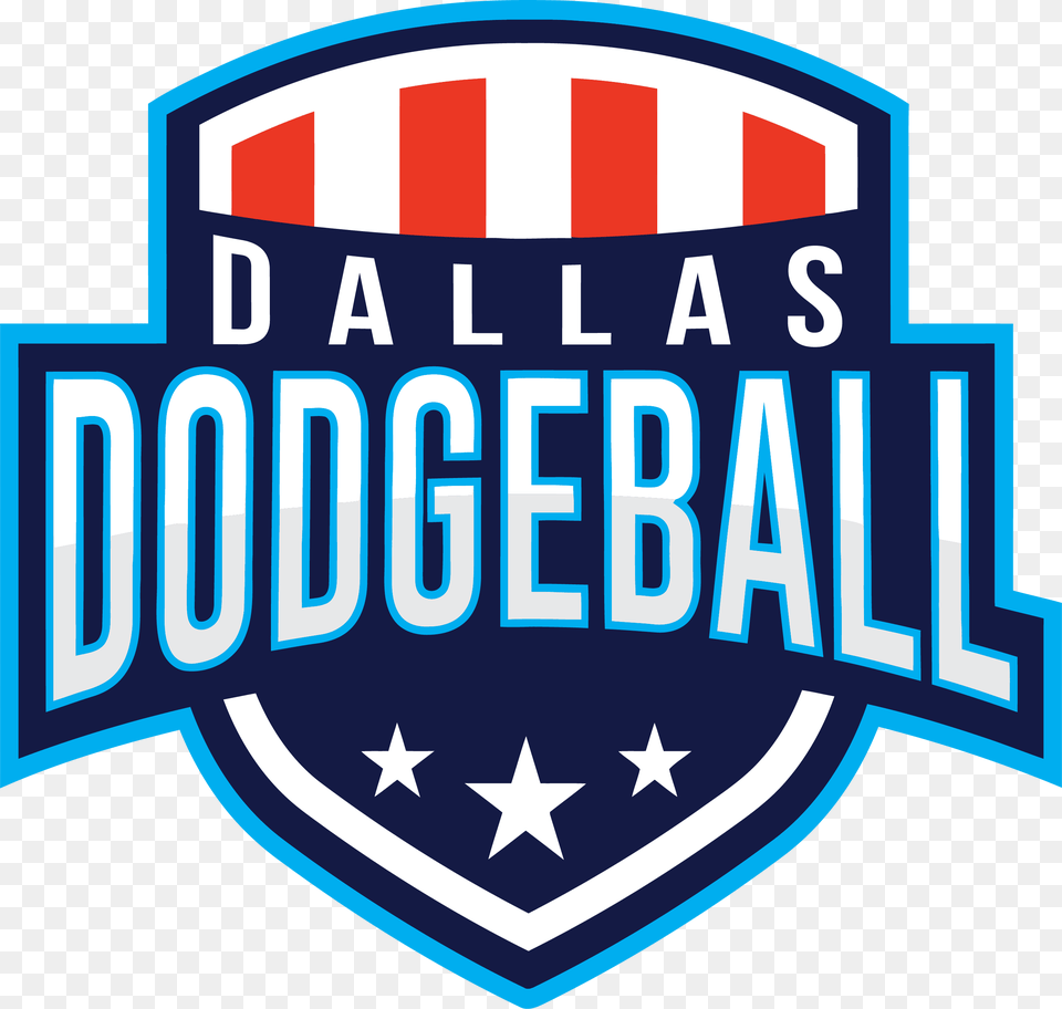 Dallas Dodgeball Color Logo Emblem, Badge, Symbol, Scoreboard Free Png Download