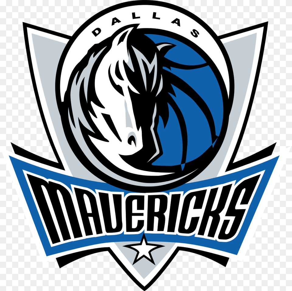 Dallas Mavericks 2017 Logo, Emblem, Symbol Free Png