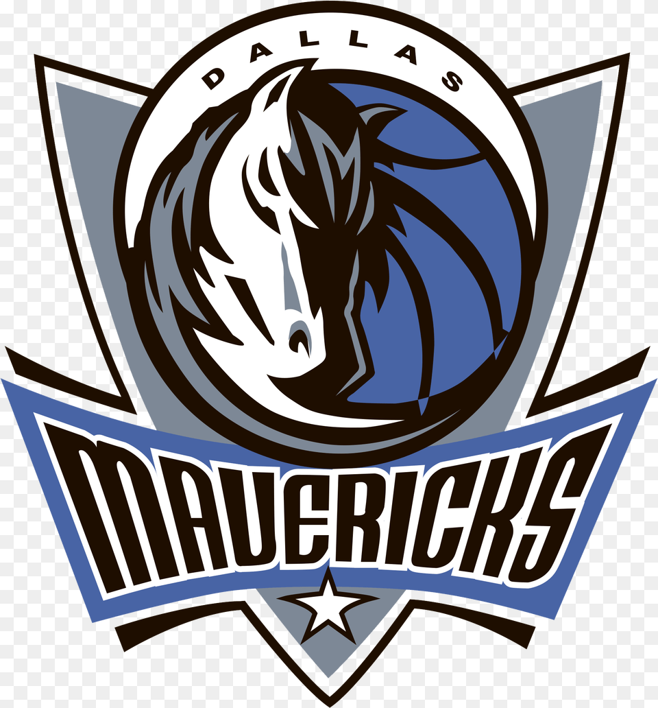 Dallas Mavericks Logos History Team And Primary Emblem Dallas Mavericks Logo 2019, Symbol, Scoreboard Free Png