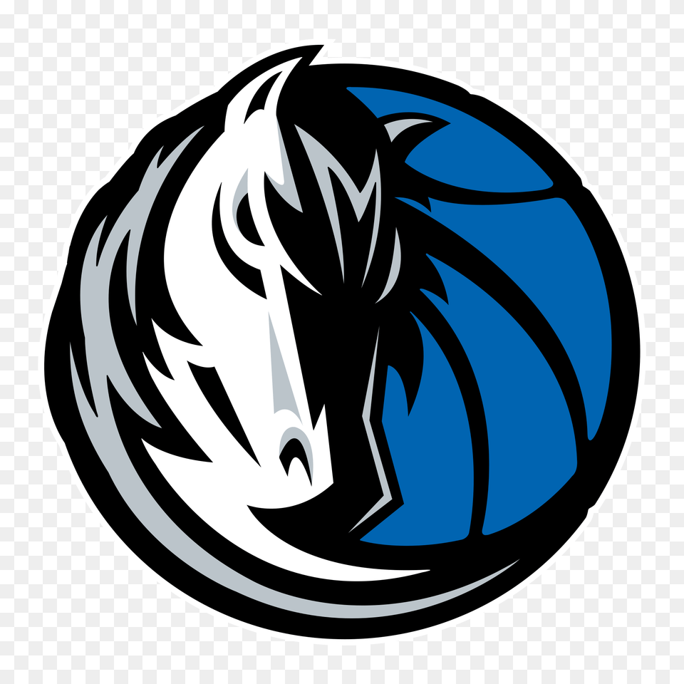 Dallas Mavericks Primary Logo, Book, Comics, Publication, Sticker Png Image