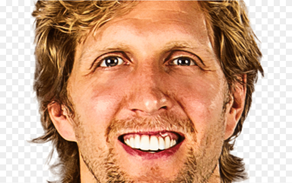 Dallas Mavericks Star Dirk Nowitzki Opts Out Of Contract Dirk Nowitzki, Adult, Smile, Person, Mouth Png
