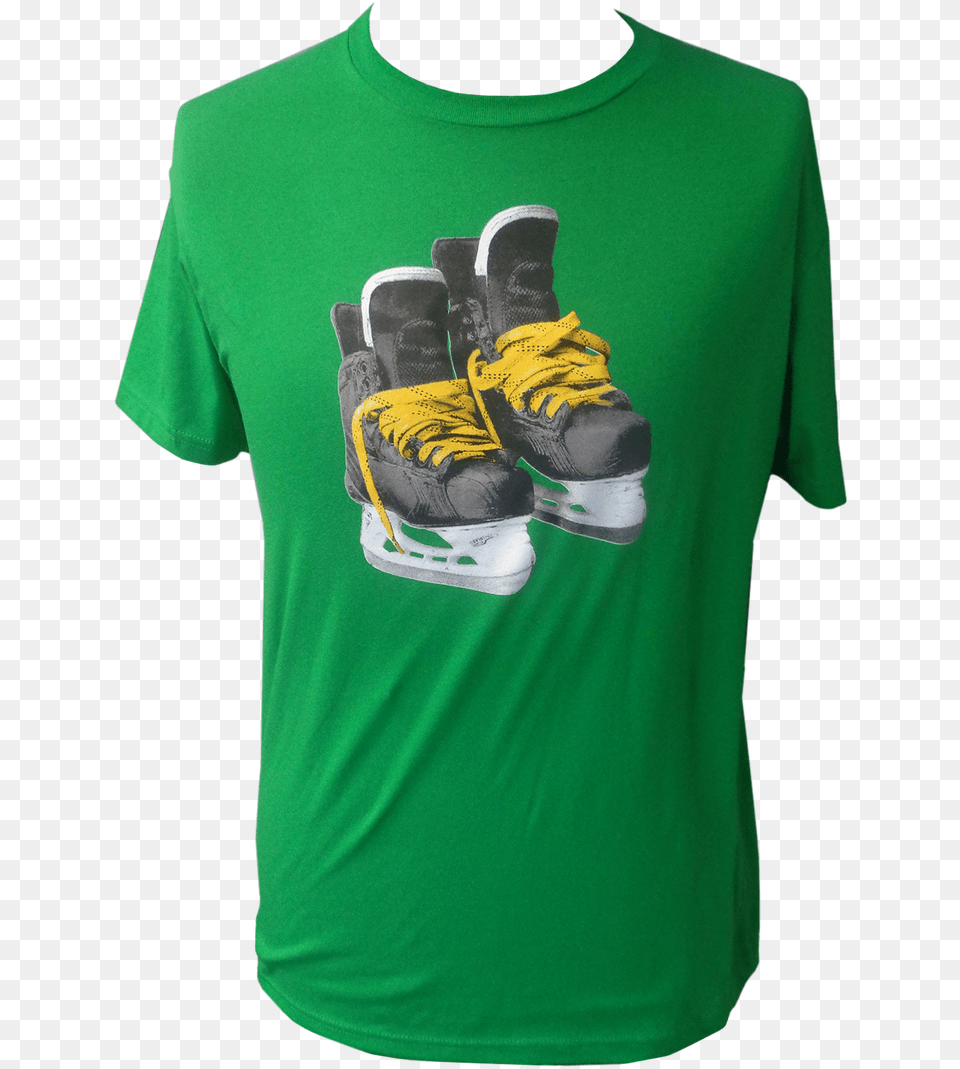 Dallas Stars 5mm Yellow Laces Ss Outdoor Shoe, Clothing, Footwear, Sneaker, T-shirt Free Png