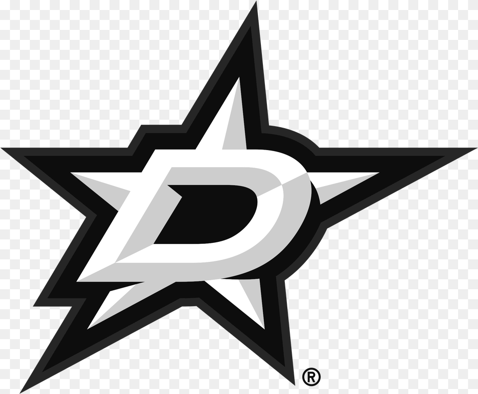 Dallas Stars Logo Transparent U0026 Svg Vector Freebie Supply Dallas Stars Logo, Star Symbol, Symbol, Cross Png