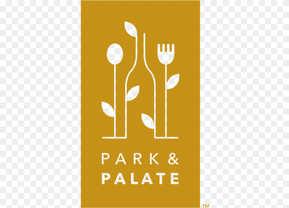 Dallas Tx Klyde Warren Park Will Hold Its Signature Park And Palate Logo, Cutlery, Fork, Advertisement, Poster Png