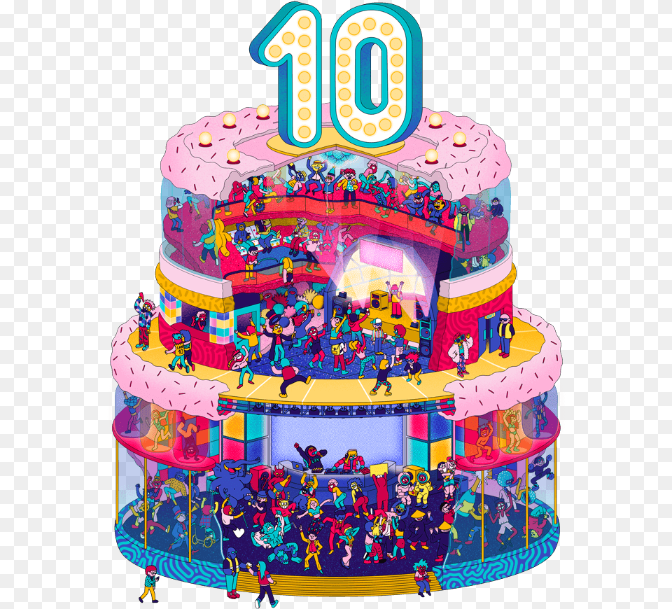 Dallas Tx Lights All Night 2019, Birthday Cake, Cake, Cream, Dessert Png Image