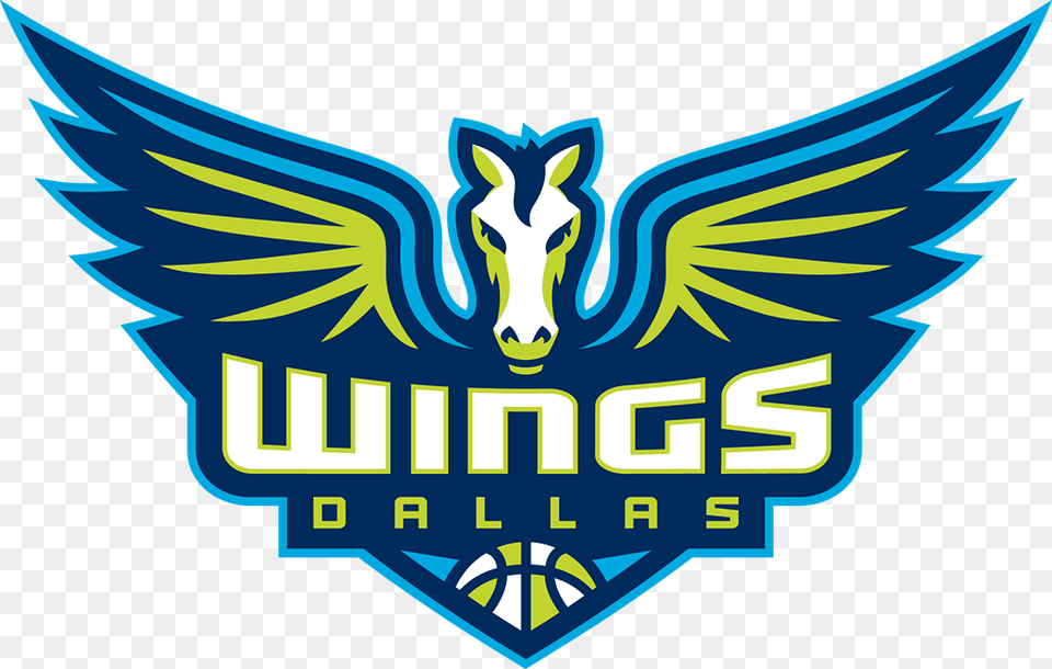 Dallas Wings Dallas Wings Logo, Emblem, Symbol, Animal, Fish Png Image
