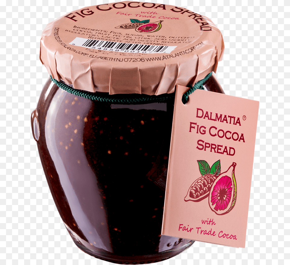 Dalmatia Fig Cocoa Spread Nongmo Dalmatia Fig Cocoa Spread, Food, Jam, Jar Free Png Download