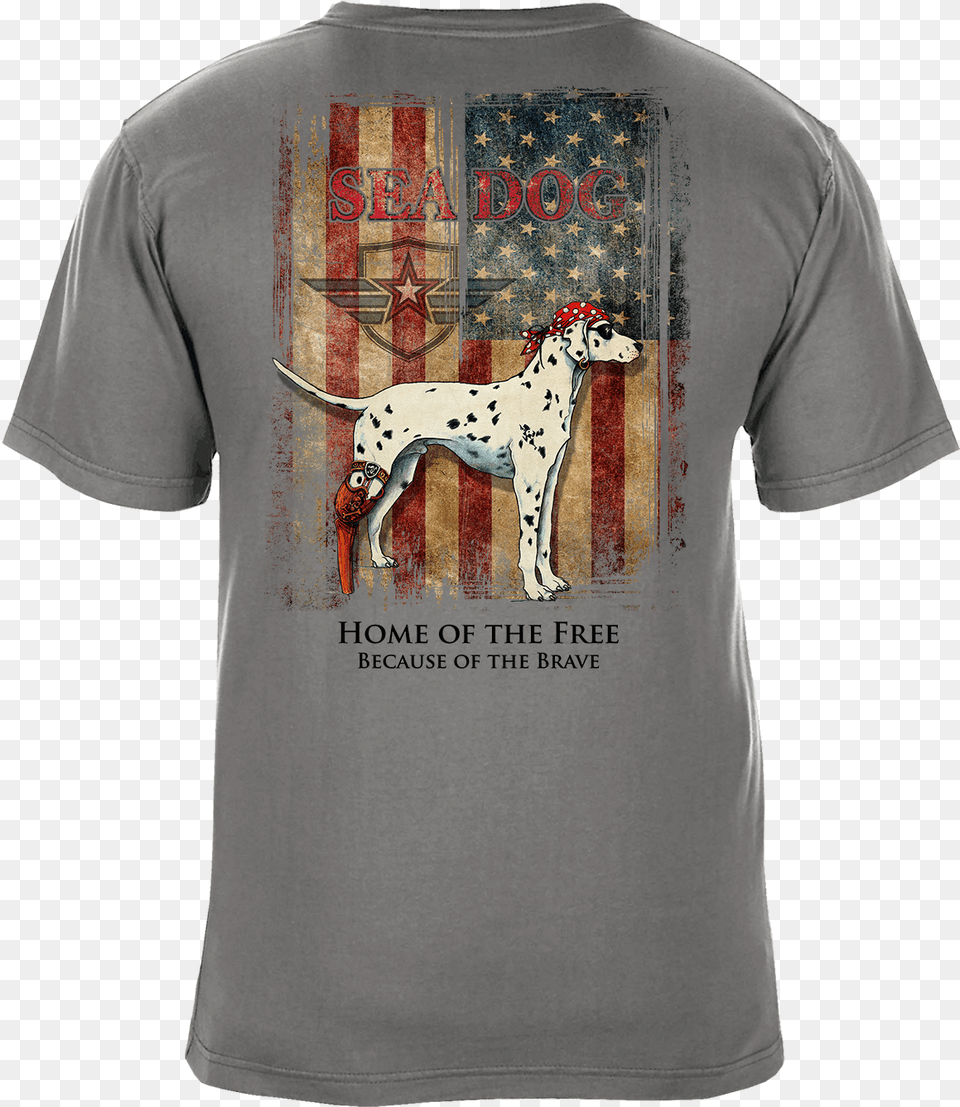 Dalmatian, Clothing, T-shirt, Animal, Canine Png Image