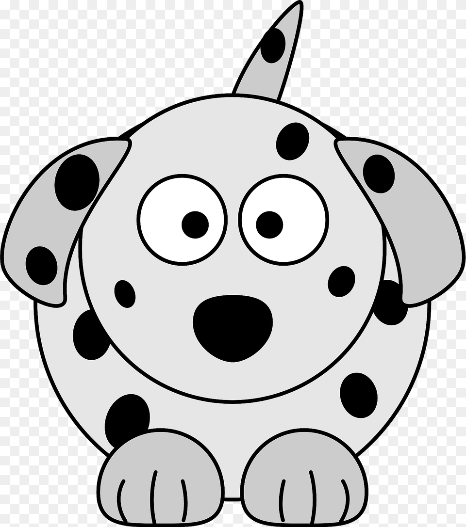 Dalmatian Cartoon Dog Clipart, Animal, Canine, Mammal, Pet Free Png