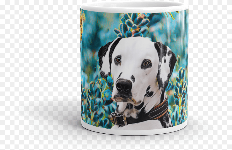 Dalmatian Coffee Mug Dalmatian, Animal, Canine, Dog, Mammal Free Png Download