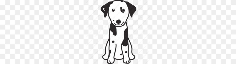 Dalmatian Dog Clipart, Animal, Canine, Mammal, Pet Free Png