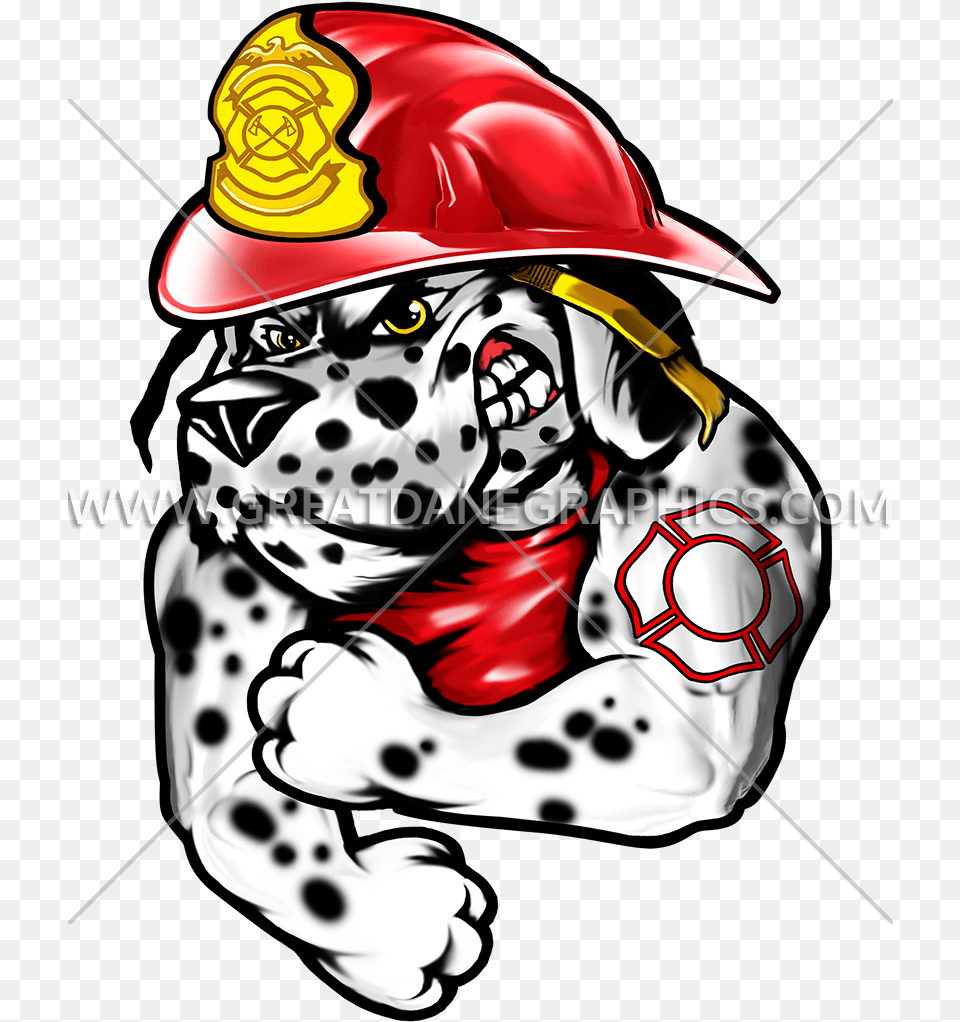 Dalmatian Fire Dog Dalmatian Firefighter Clipart, Hardhat, Helmet, Clothing, Person Free Transparent Png