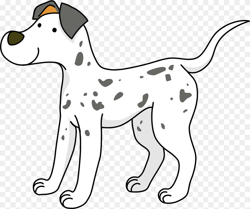 Dalmation Clipart, Animal, Canine, Mammal, Dog Png