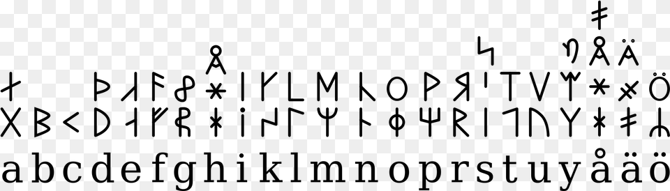 Dalruner Runes Sweden Illuminati Language, Gray Free Transparent Png