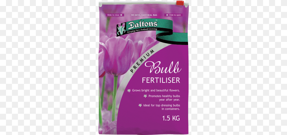 Daltons Premium Bulb Fertiliser Daltons All Purpose Garden Blend Fertiliser, Advertisement, Poster, Purple, Flower Free Png Download