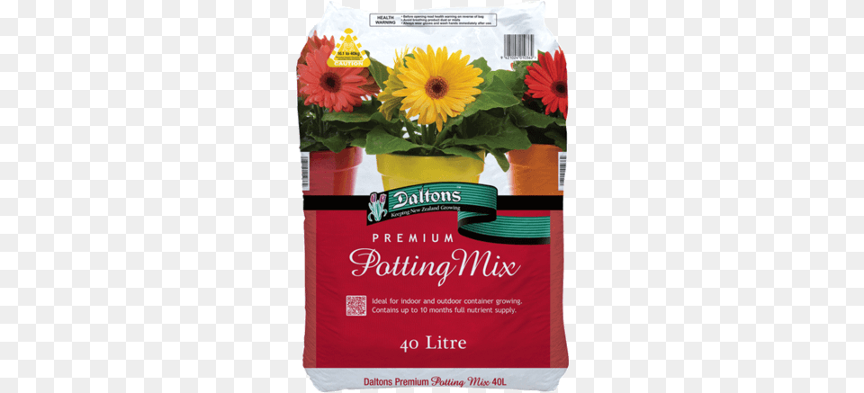 Daltons Premium Potting Mix Michigan, Daisy, Flower, Plant, Herbal Png Image