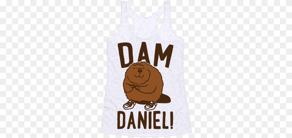 Dam Daniel Racerback Tank Top Top, Clothing, Tank Top, Animal, Mammal Free Transparent Png