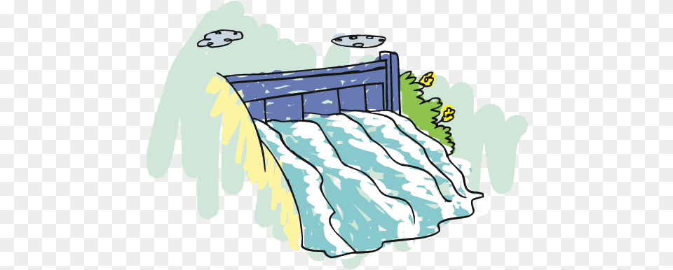 Dam Hydropower Cartoon, Outdoors, Water, Baby, Person Free Png Download