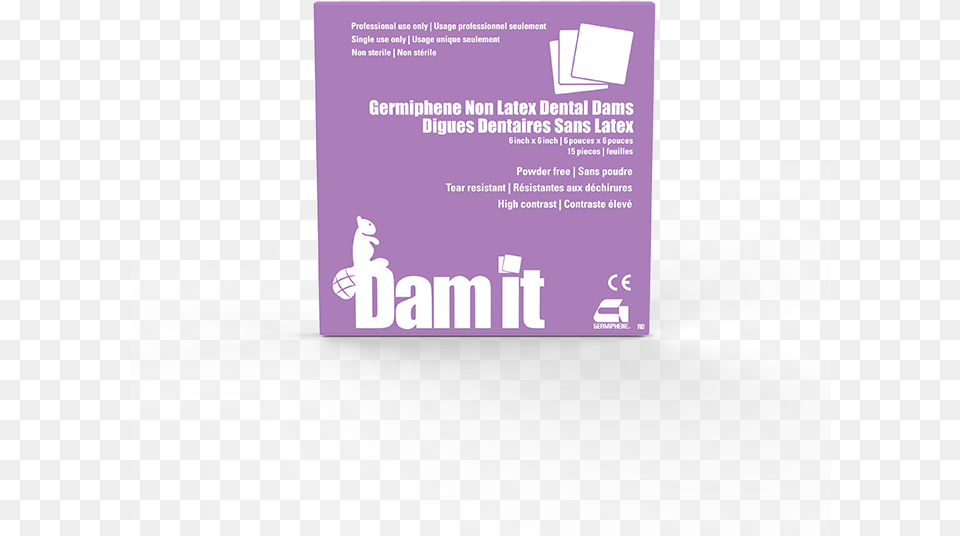 Dam It Non Latex Shadow Brochure, Advertisement, Poster Free Png Download