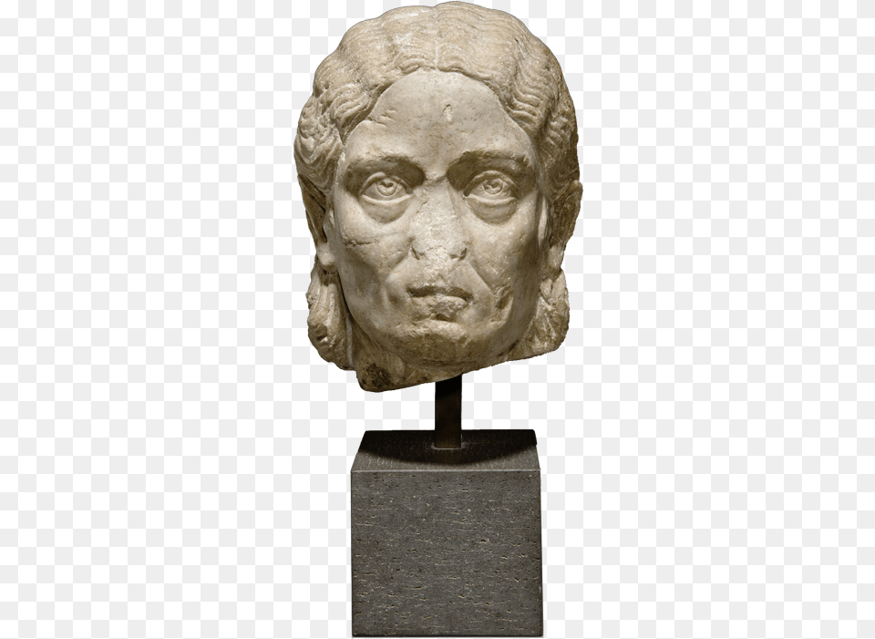 Damaged Bust, Archaeology, Adult, Art, Male Png