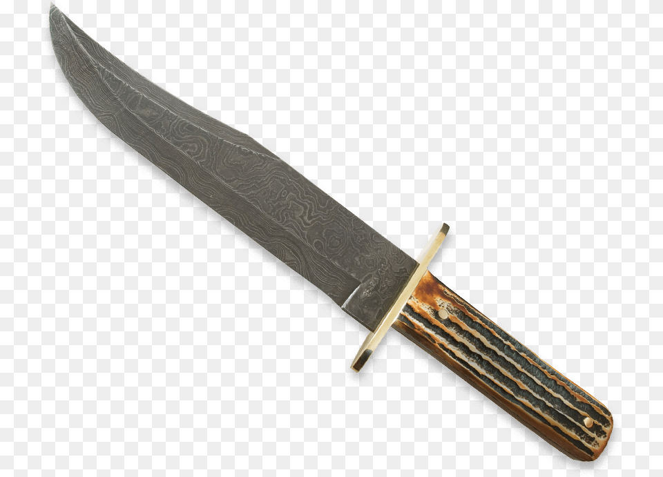 Damascus Bowie Knives Bowie Knife, Blade, Dagger, Weapon Png