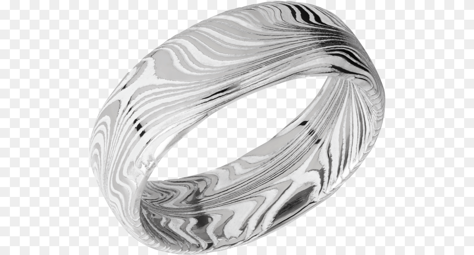 Damascus Steel And Bracelet, Accessories, Jewelry, Silver, Platinum Free Png Download