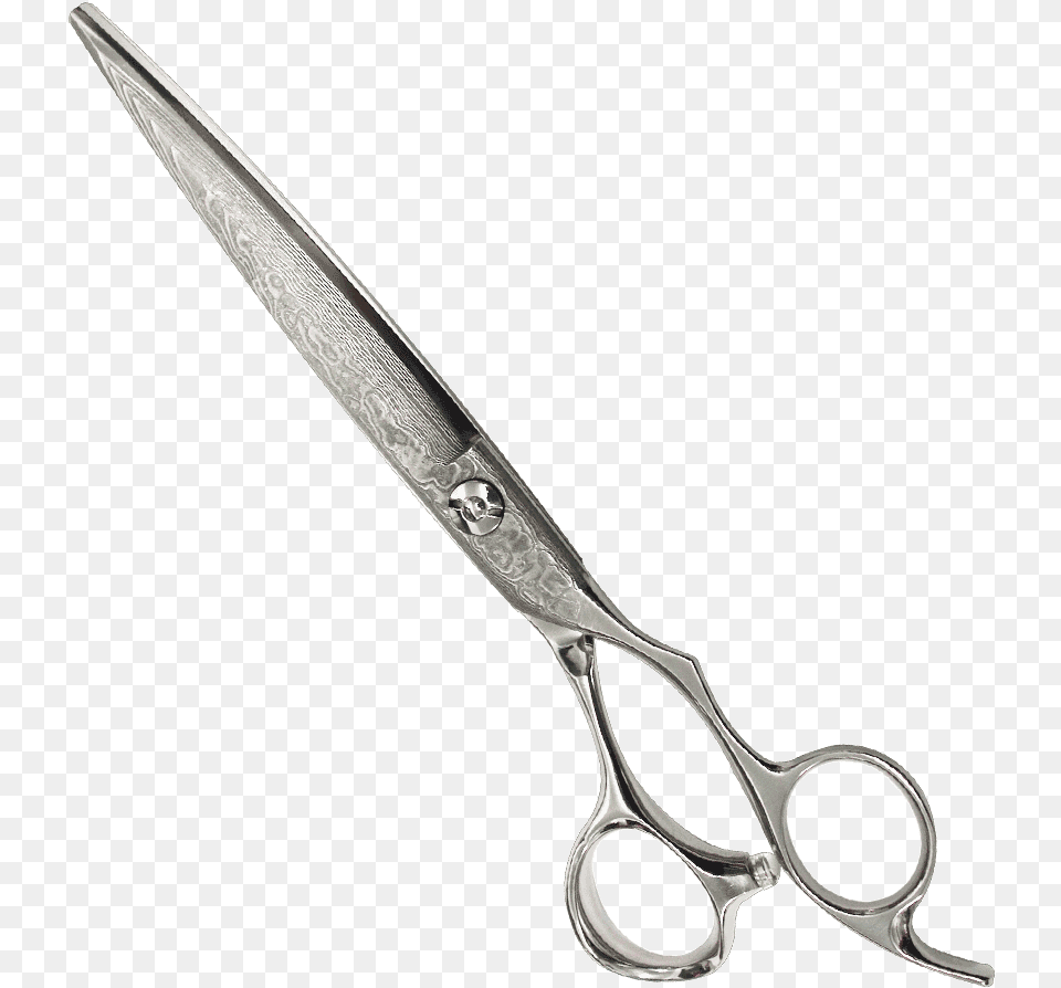 Damascus Sword 6 Damascus Steel Scissors, Blade, Shears, Weapon Free Png Download