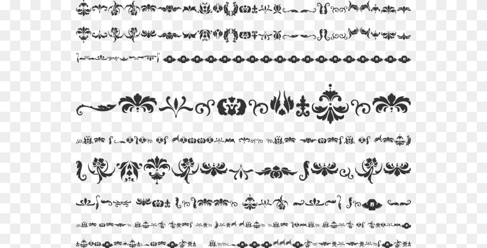 Damask Dings 1 Font Preview Damask, Handwriting, Text Free Png Download