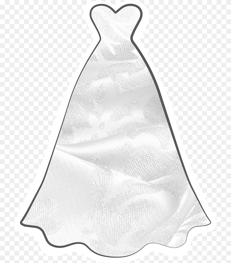 Damaskillusionclipart Wedding Dress, Formal Wear, Napkin Free Transparent Png