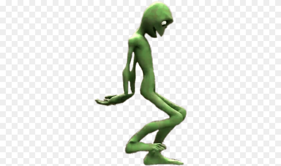 Dame Tu Cosita Alien Harold The Alien Meme, Green, Animal, Reptile, Snake Png