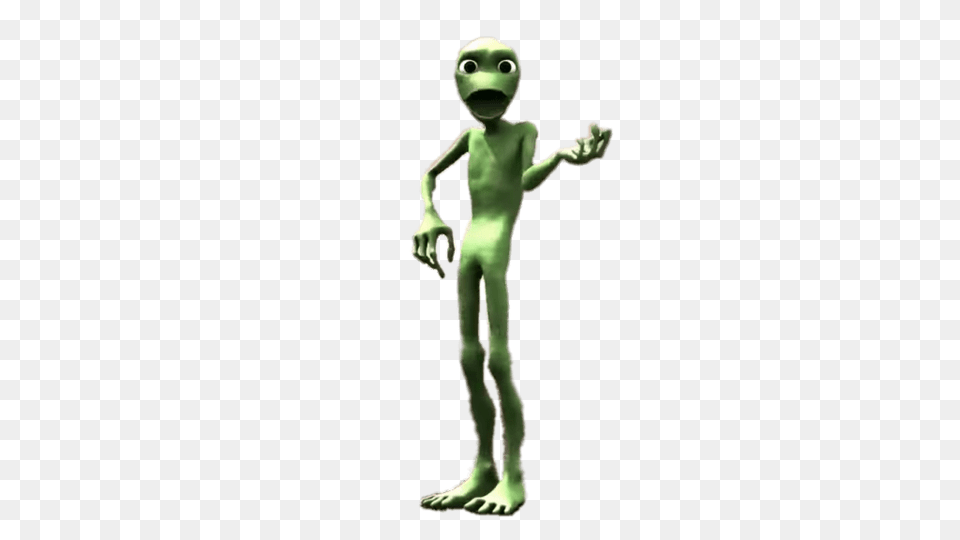 Dame Tu Cosita Alien Playing Air Guitar Transparent, Green, Boy, Child, Male Free Png