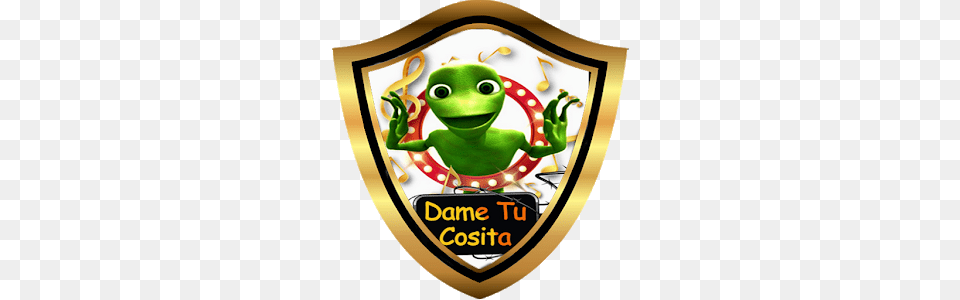 Dame Tu Cosita Green Alien Dance Challenge Apk, Logo, Badge, Symbol Free Transparent Png