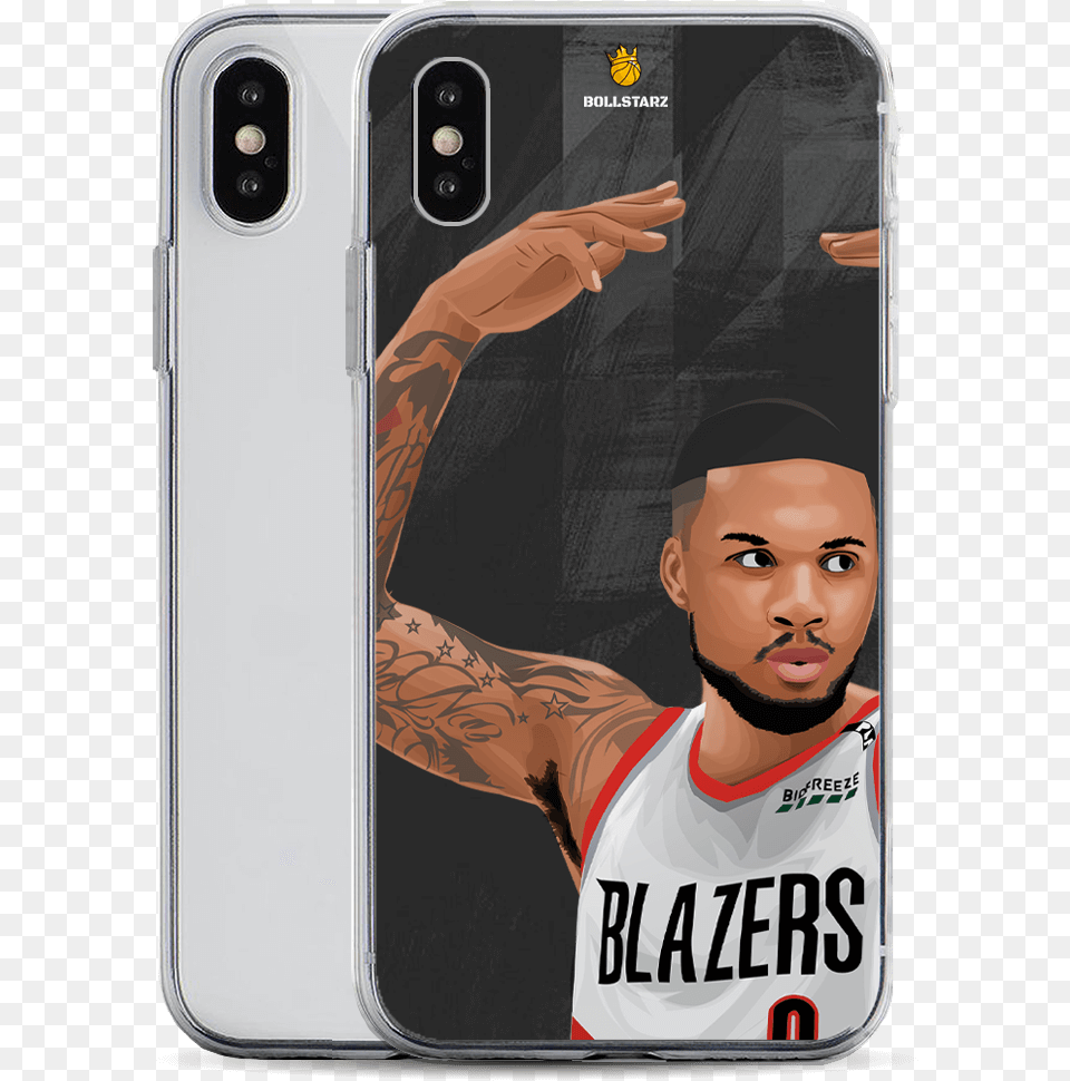 Damian Lillard, Mobile Phone, Electronics, Phone, Face Free Transparent Png