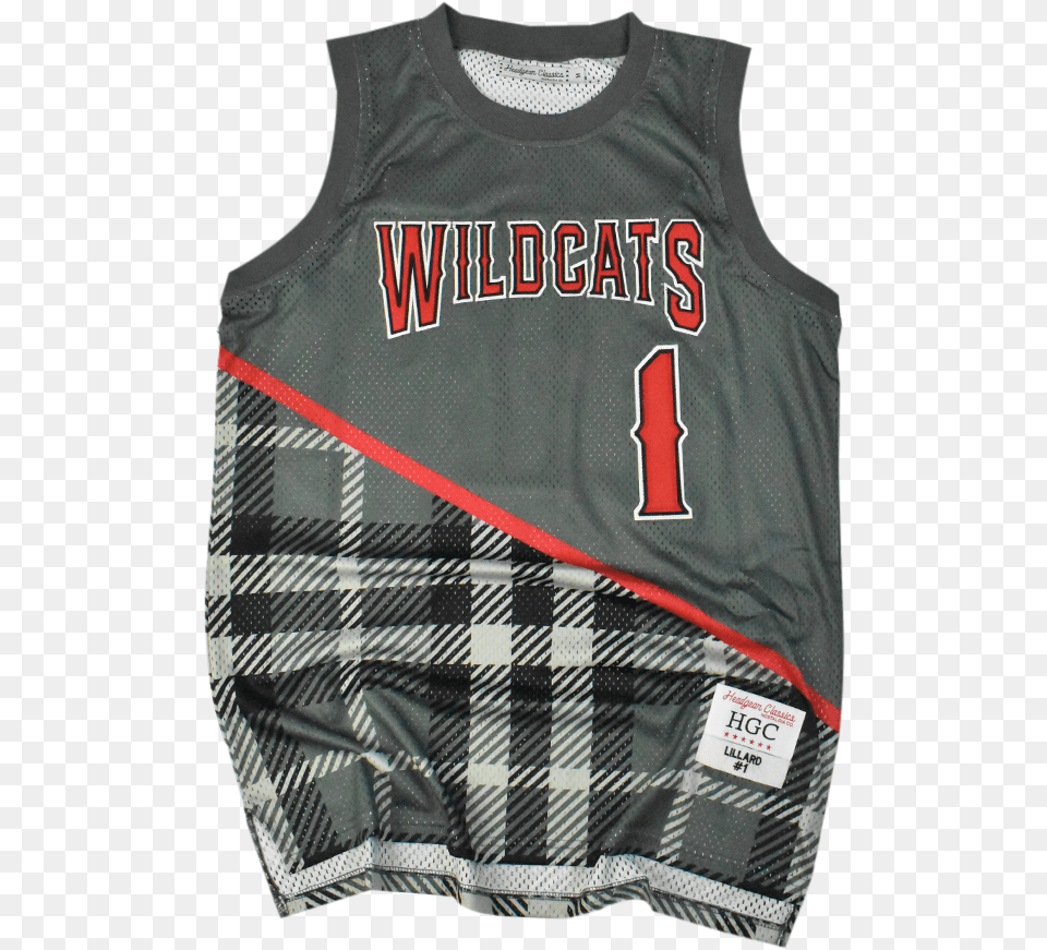 Damian Lillard High School Basketball City Jersey, Clothing, Shirt, Vest, Person Png